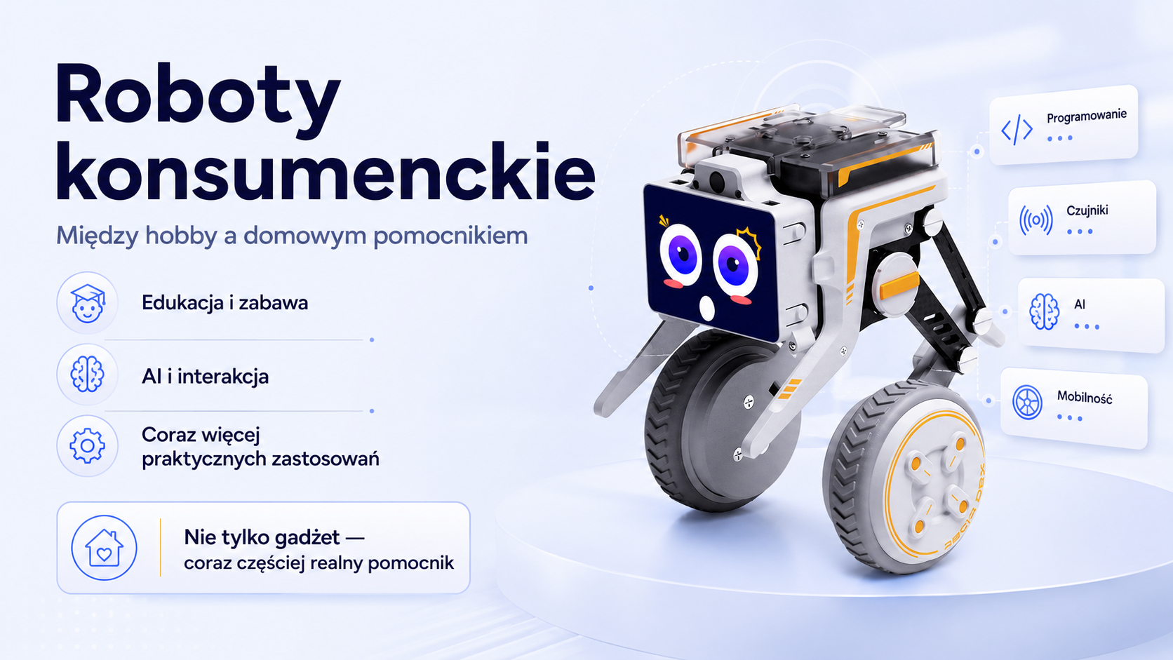 Robot konsumencki Rider-PI